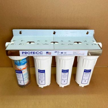 Bộ Lọc Thô Đầu Nguồn 4 Cấp Lọc 10 Inch PROTECC PT421 - 2 Ron