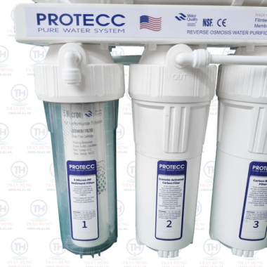 Máy Lọc Nước Nano 5 Cấp Protecc Nguyên Khối Nhập Khẩu Hàn Quốc