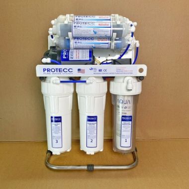 Máy Lọc Nước RO 8 Cấp Lọc Protecc PT108- Màng RO Mỹ - Bình Áp Nhựa