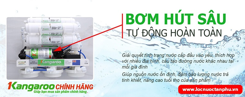 Máy lọc nước RO Kangaroo KG100HG - 10 Cấp Lọc Chính Hãng