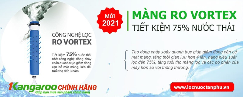 Máy lọc nước RO Kangaroo KG100HG - 10 Cấp Lọc Chính Hãng  