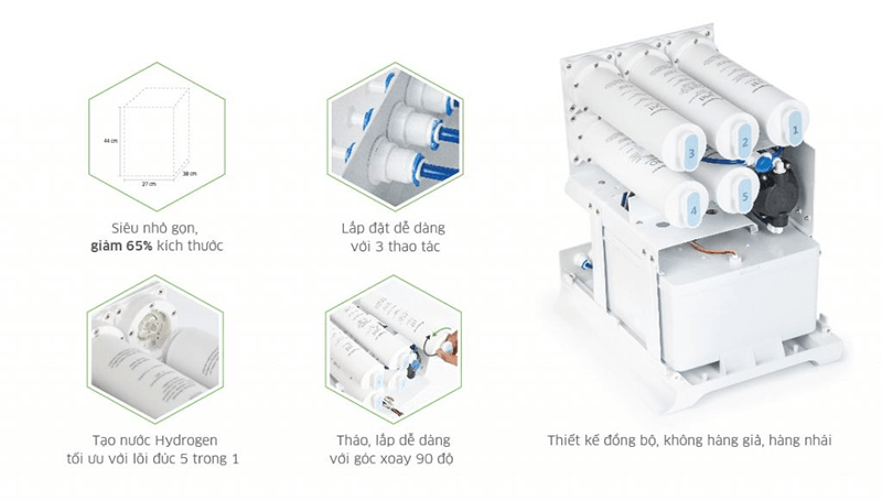 Máy lọc nước kangaroo hydrogen KG100HU+ Chính Hãng