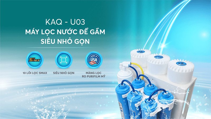 Mau máy lọc nước karofi KAG-U03 chính hãng tại locnuoctanphu.vn