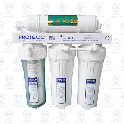 Máy Lọc Nước Nano 5 Cấp Protecc Nguyên Khối Nhập Khẩu Hàn Quốc